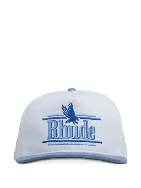 logo-embroidered cap by RHUDE