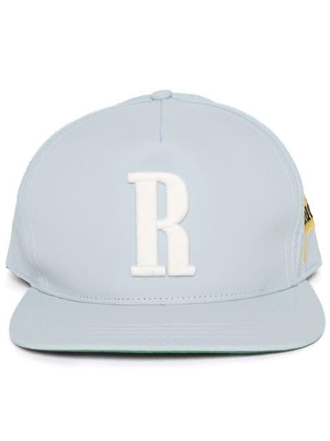 logo-embroidered cotton cap by RHUDE