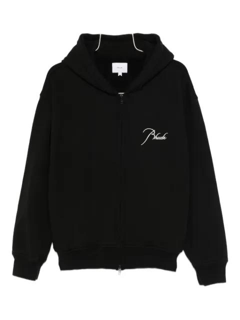 logo-embroidered hoodie by RHUDE