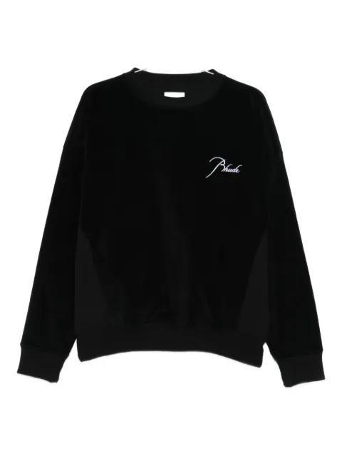logo-embroidery sweatshirt by RHUDE