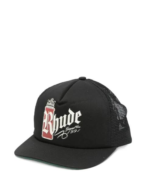 logo-graphic trucker cap by RHUDE