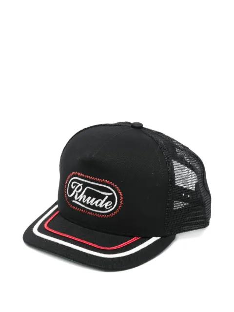 logo-patch trucker hat by RHUDE