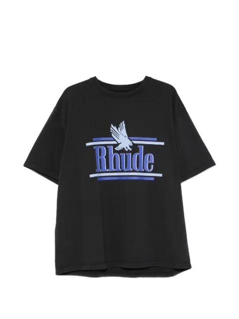 logo-print T-shirt by RHUDE