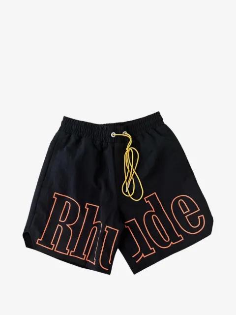 logo-print swim shorts by RHUDE