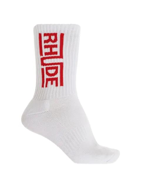 logo socks by RHUDE
