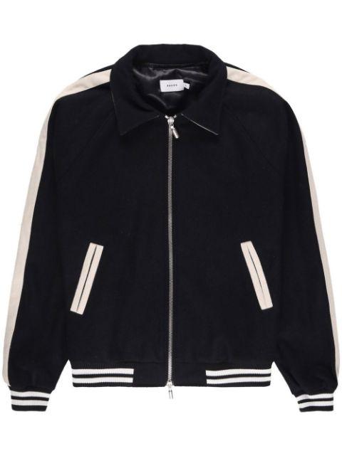 motif-print bomber jacket by RHUDE