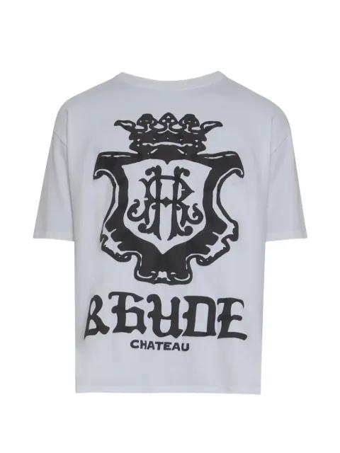 oversized crest T-shirt by RHUDE