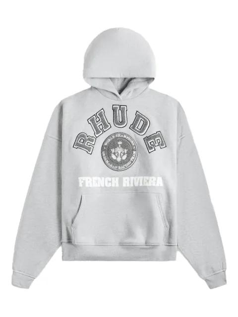 pouch-pocket hoodie by RHUDE
