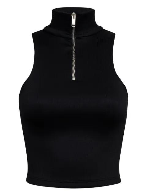 ribbed zip turtleneck knitwear by RHUDE