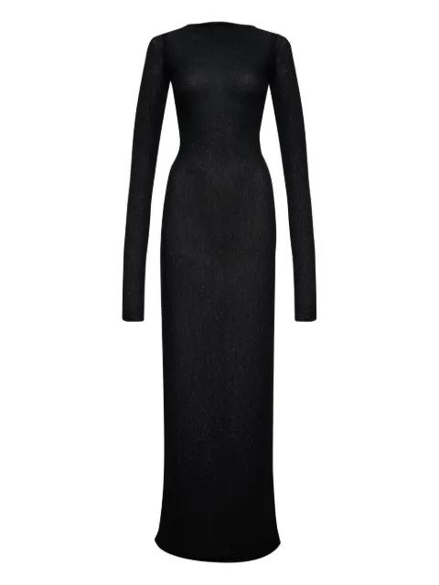 sheer knit jersey dress by RHUDE