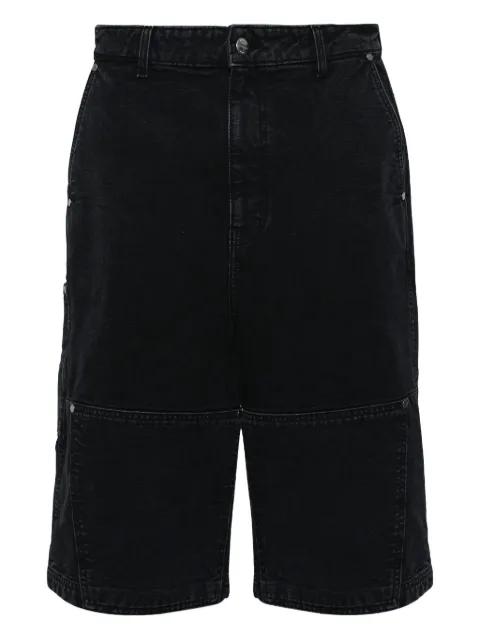 washed canvas shorts by RHUDE