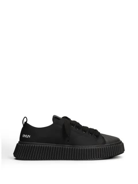 2020 Treble Triple ribbed-sole shell-toe sneakers by RHUN