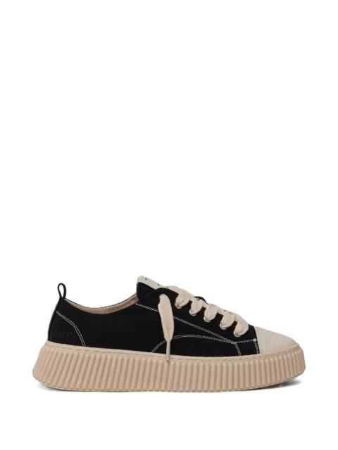 Treble textured-sole sneakers by RHUN
