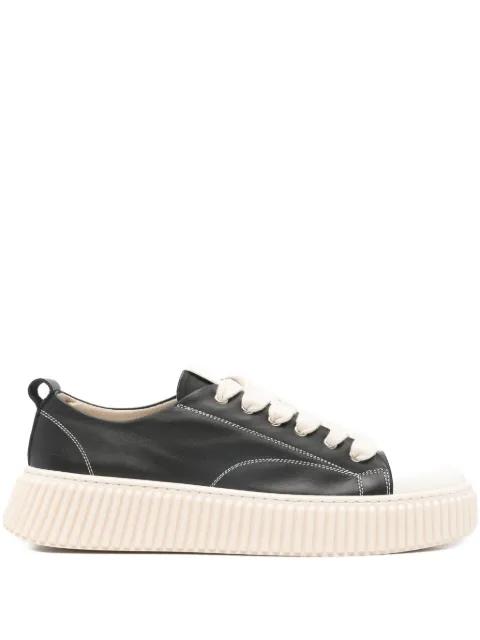contrast-stitching sneakers by RHUN