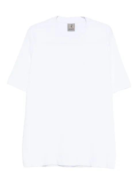 embroidered-logo T-shirt by RHUN