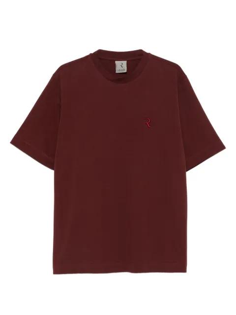 logo-embroidered T-shirt by RHUN