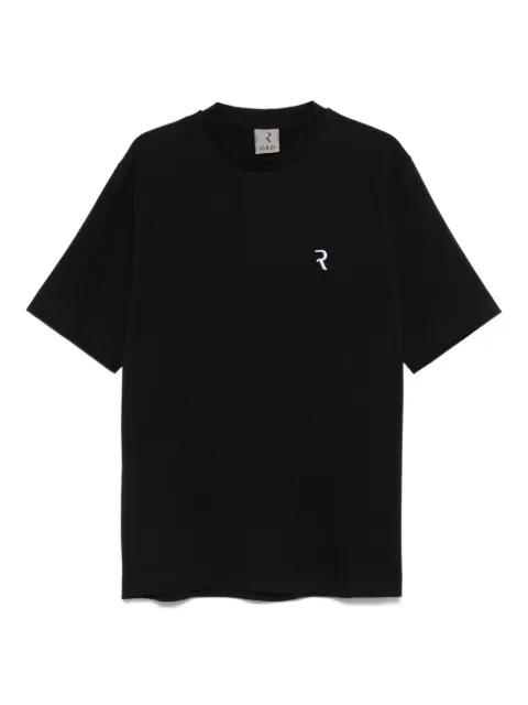logo-embroidered cotton T-shirt by RHUN
