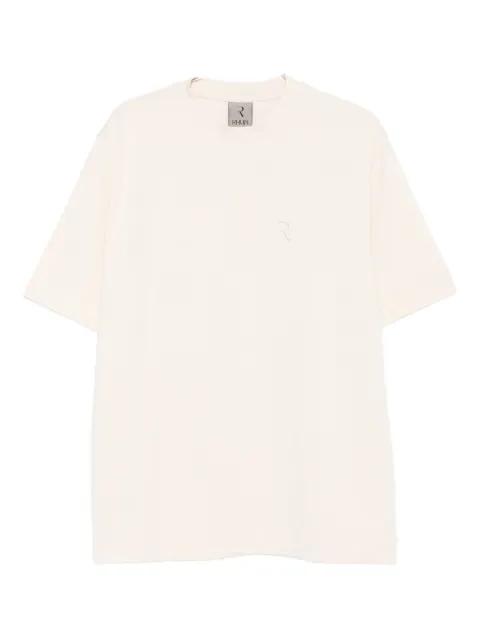 logo-embroidered crew-neck T-shirt by RHUN