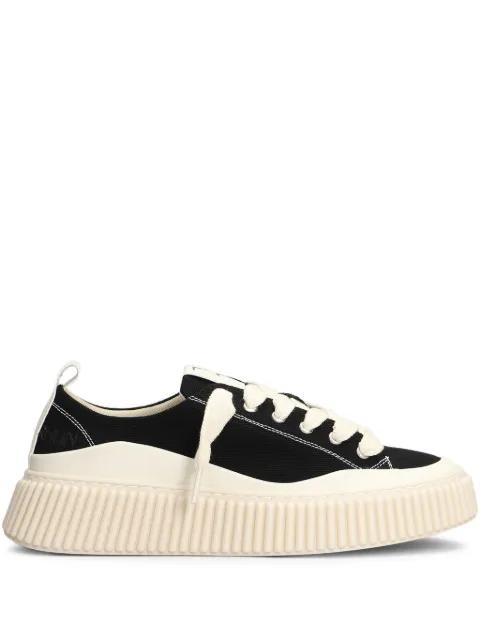 low-top canvas sneakers by RHUN