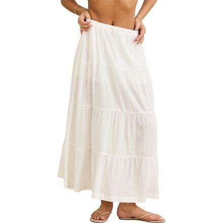 Classic Tiered Maxi Skirt by RHYTHM