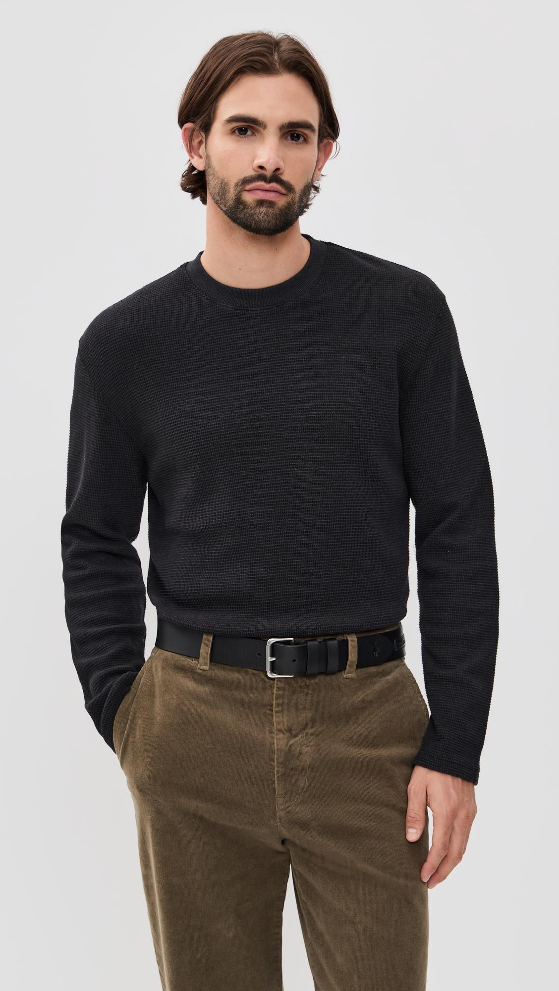 Classic Waffle Knit Tee by RHYTHM