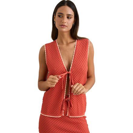 Gigi Longline Knit Vest by RHYTHM