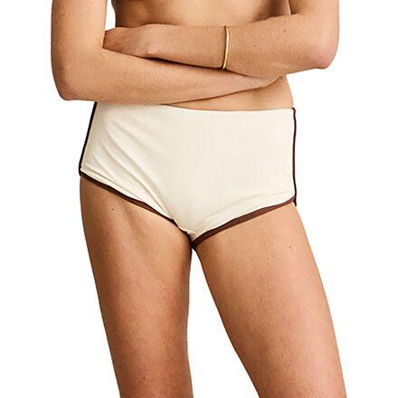 Lily Rib Contrast Boyleg Bikini Bottom by RHYTHM