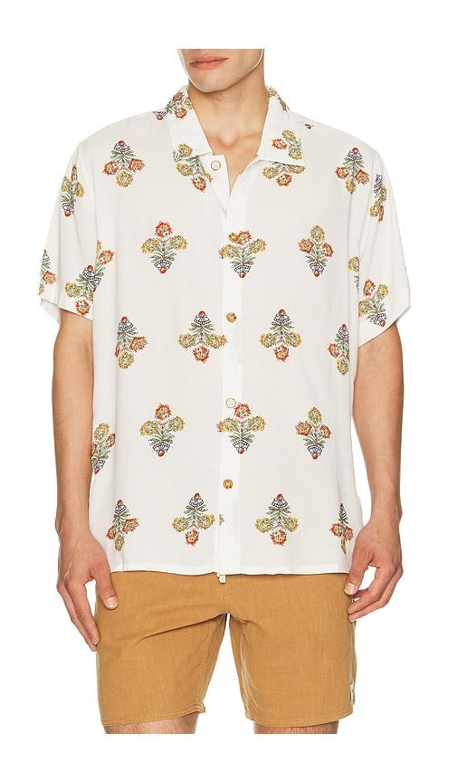 Rhythm Bouquet Shirt in Burgundy by RHYTHM