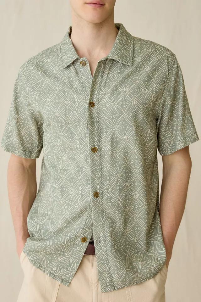 Rhythm Java Allover Pattern Short Sleeve Shirt by RHYTHM