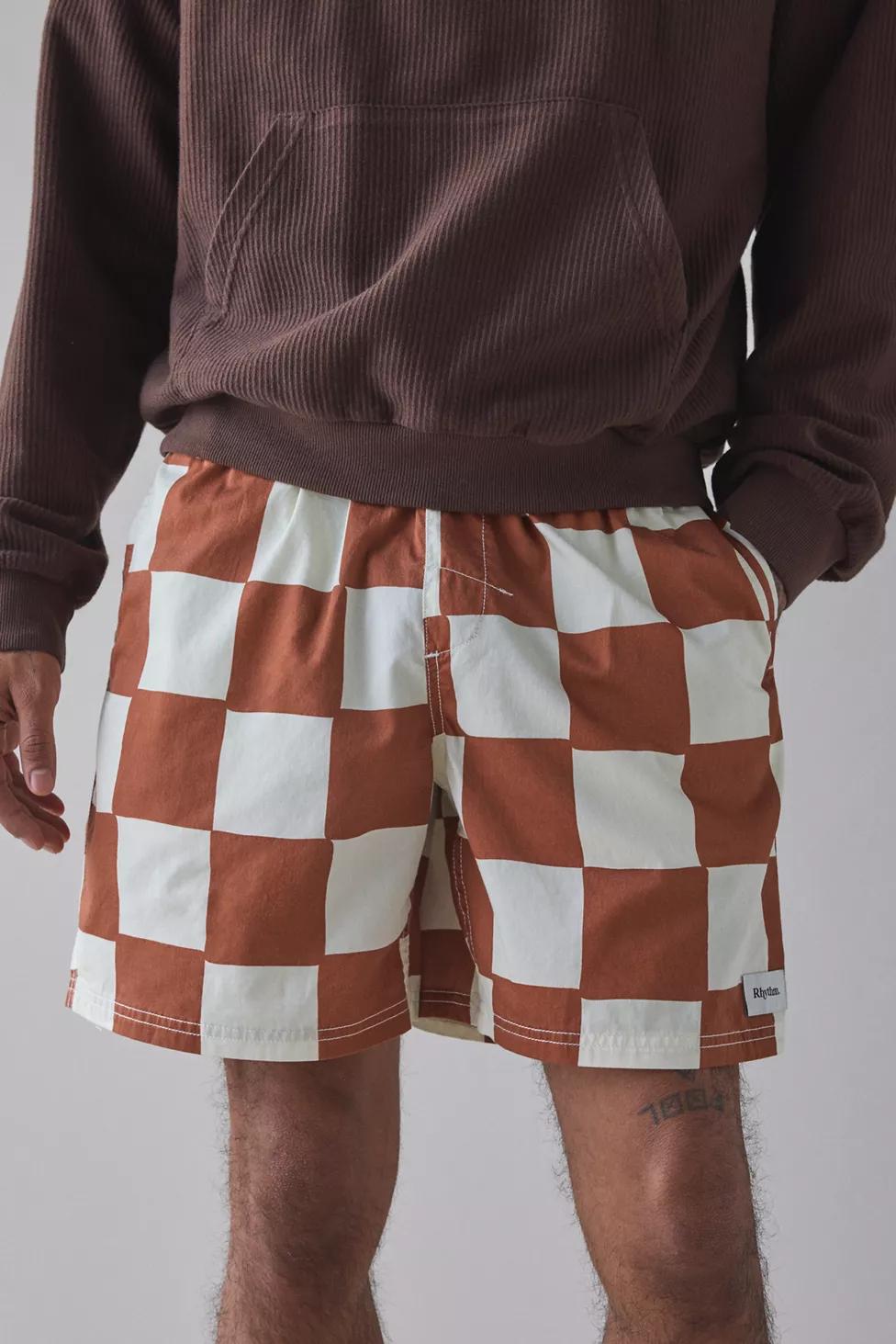 Rhythm Rhumba Check Pattern Shorts by RHYTHM