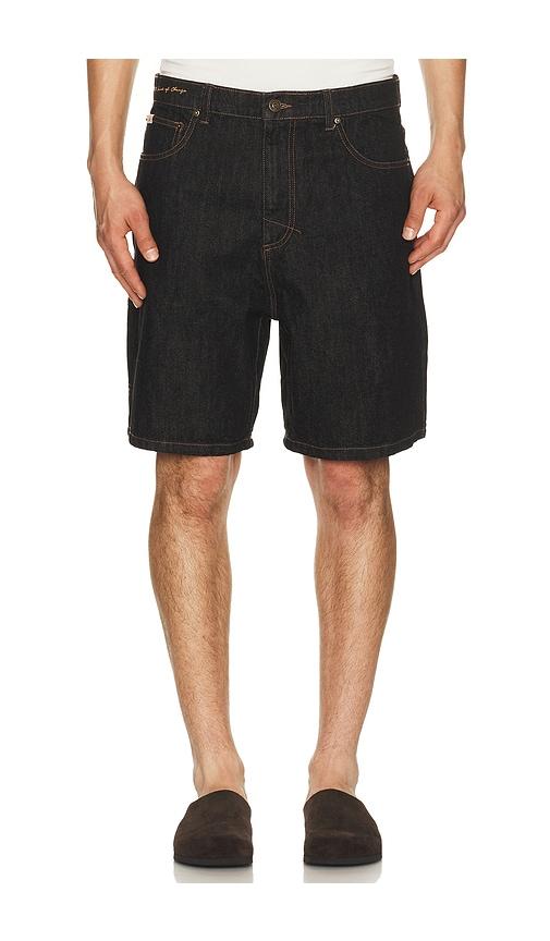 Rhythm Toby Denim Short in Black by RHYTHM