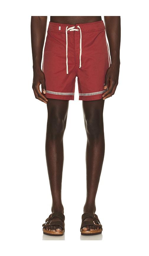 Rhythm Twin Trim Heritage Trunk in Burgandy by RHYTHM