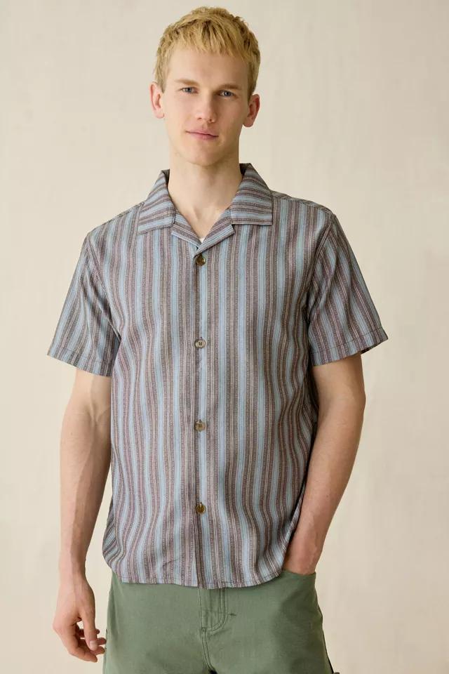 Rhythm Vacation Stripe Short Sleeve Shirt by RHYTHM