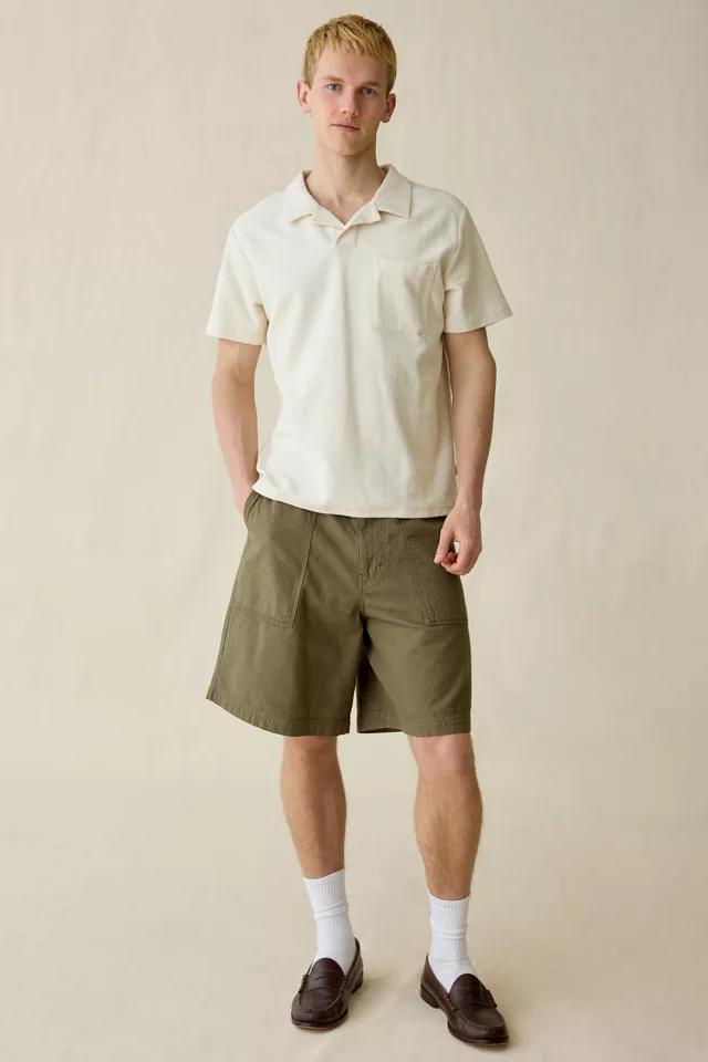 Rhythm Vintage Terry Polo Tee by RHYTHM