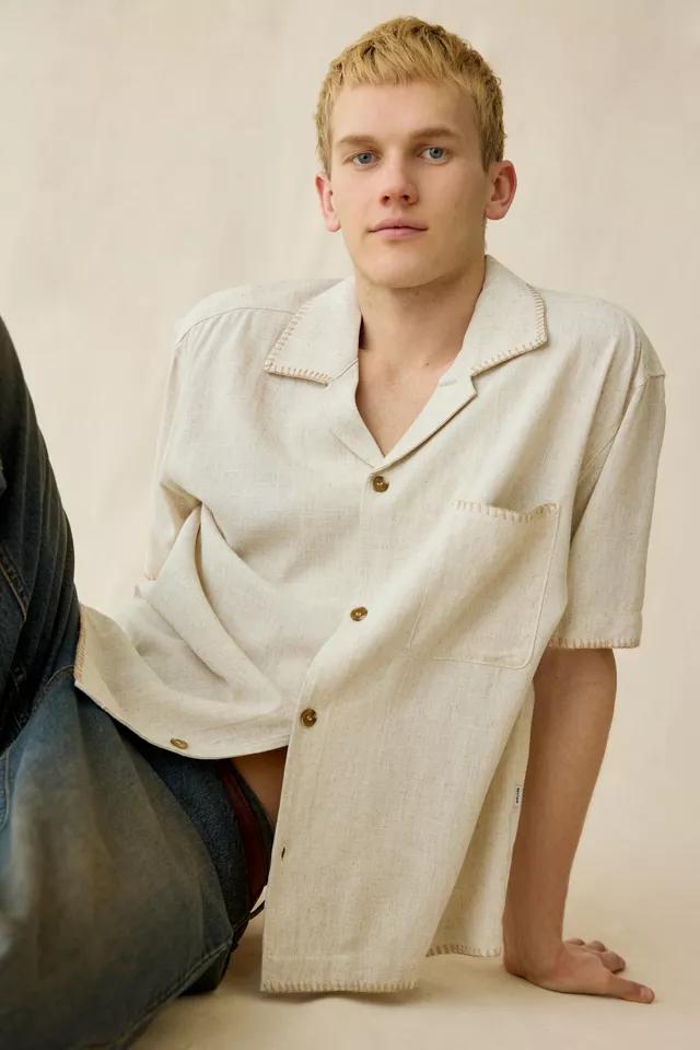 Rhythm Whip Stitch Short Sleeve Shirt by RHYTHM