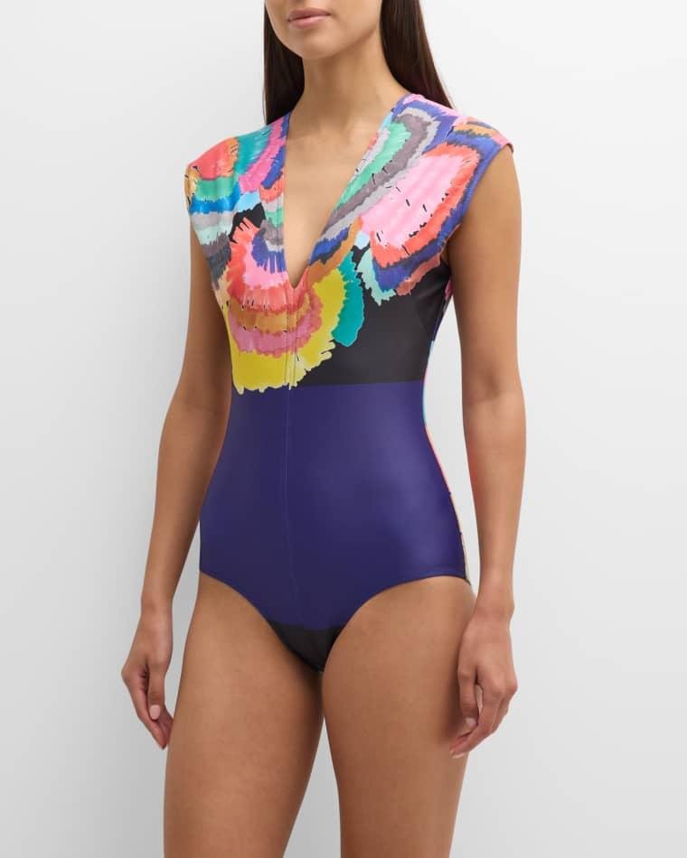 Paradisos Plunging Surf Suit by RIANNA+NINA