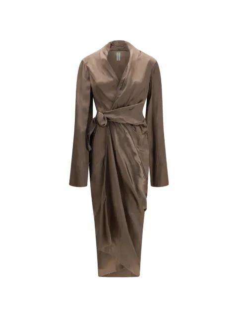 Abito wrap-style dress by RICK OWENS