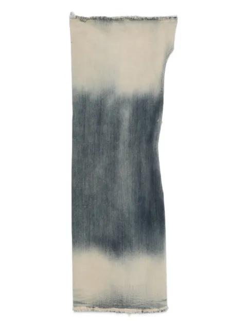 Athena one-shoulder mini dress by RICK OWENS