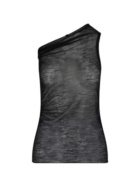 Athenas  one-shoulder top by RICK OWENS