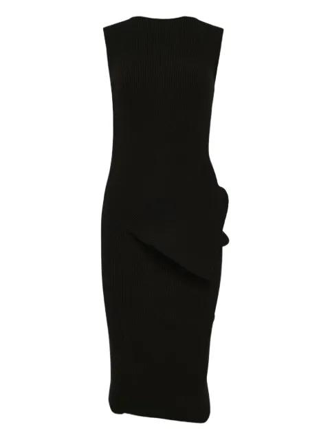 Babel draped-detail midi dress by RICK OWENS