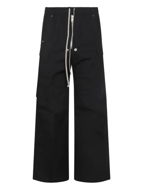 Belas cargo-pocket drawstring trousers by RICK OWENS