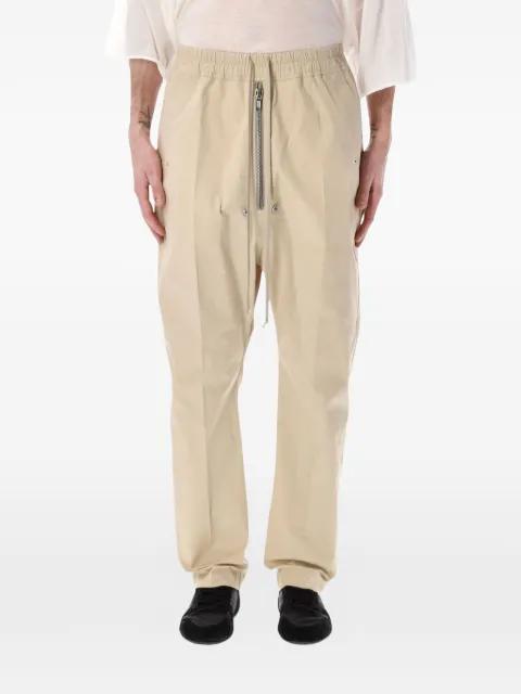 Bella drawstring-zip trousers by RICK OWENS