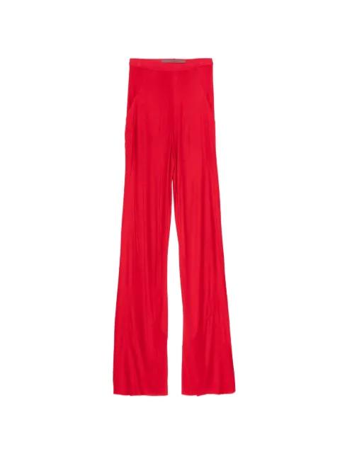 Bias panelled trousers by RICK OWENS