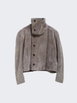 Biker Jumbo Stooges Jacket 28 STEEL by RICK OWENS