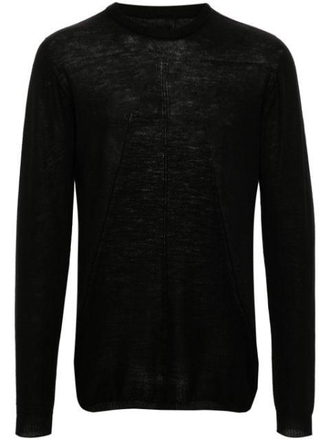 Biker Level virgin-wool jumper by RICK OWENS