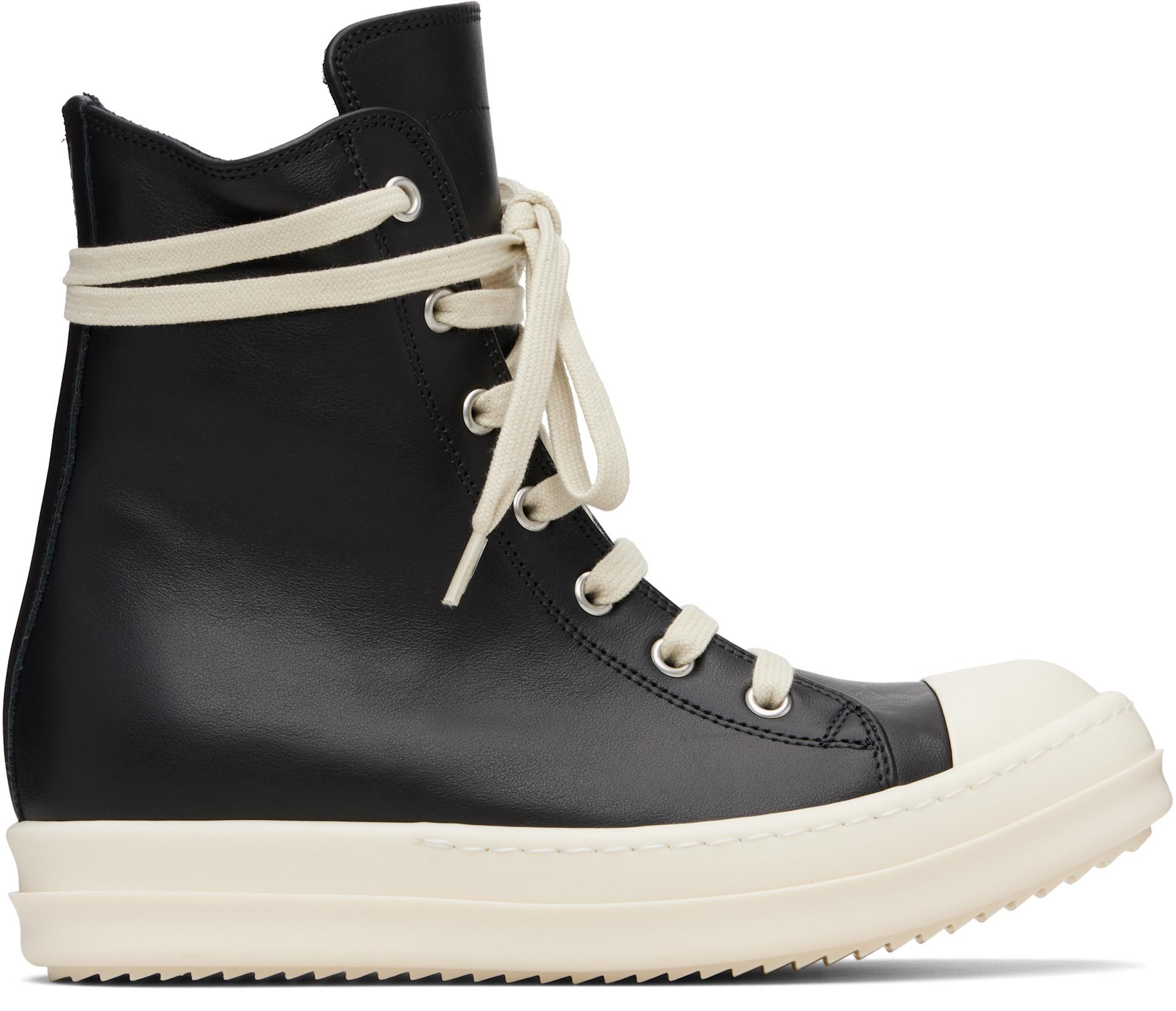 Black Concordians Sneakers by RICK OWENS