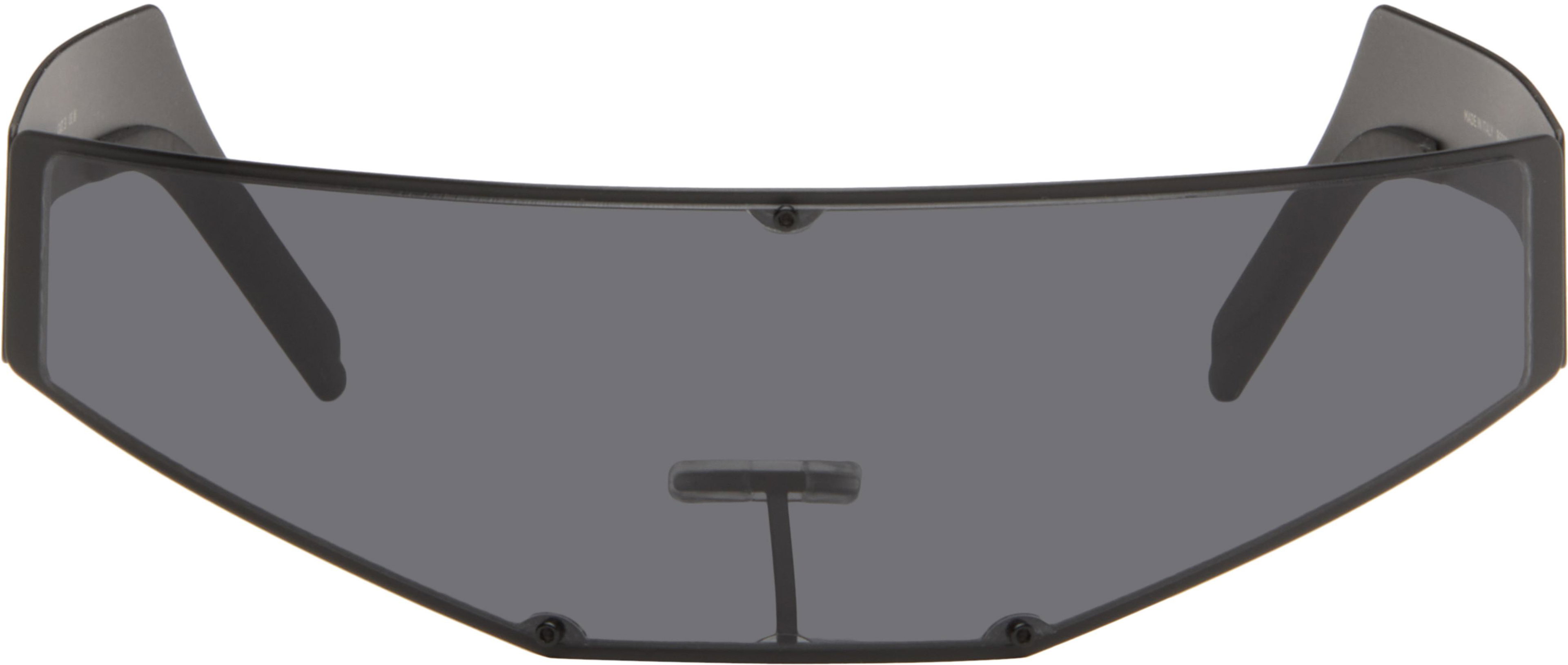 Black Cyclops Sunglasses by RICK OWENS