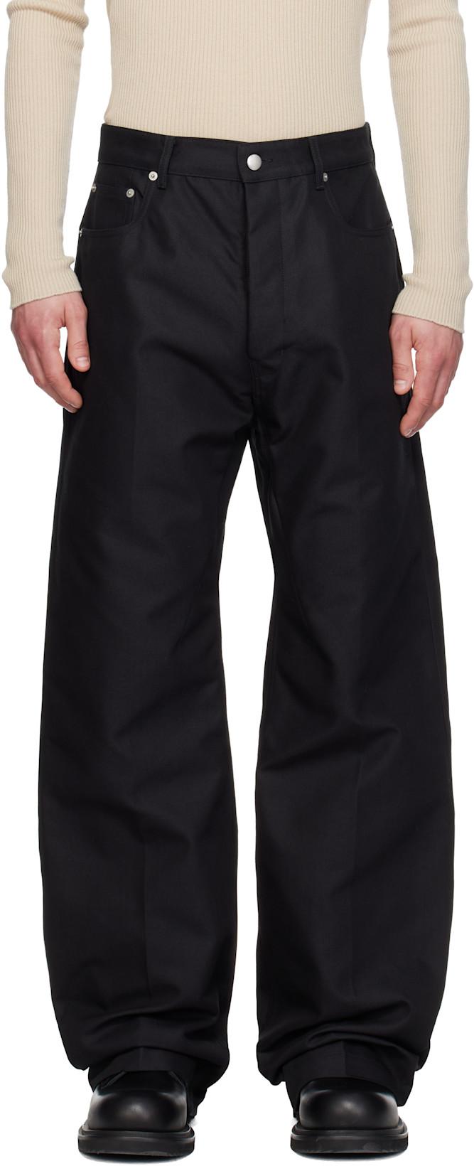 Black Temple Geth Jeans by RICK OWENS
