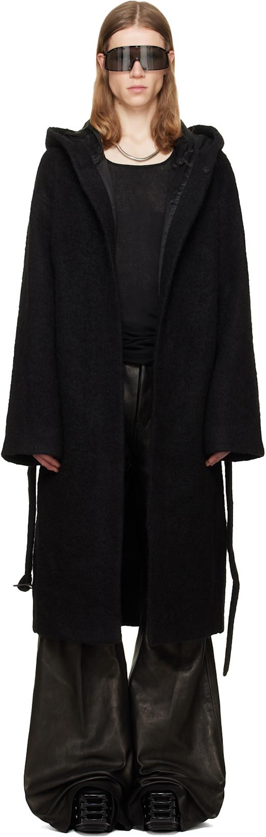 Black Tower Coat by RICK OWENS