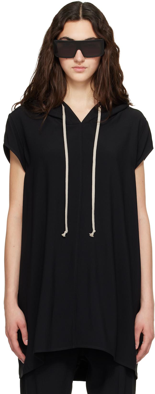 Black Tower Hoodie by RICK OWENS